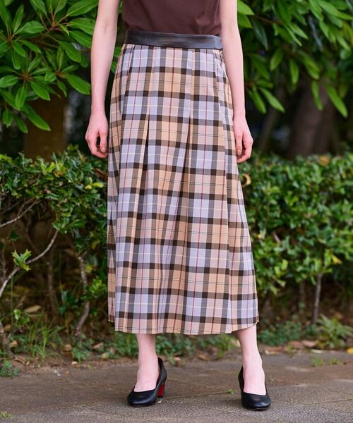 DRESSTERIOR / ドレステリア ロング・マキシ丈スカート | チェックタックソフトプリーツスカート | 詳細7