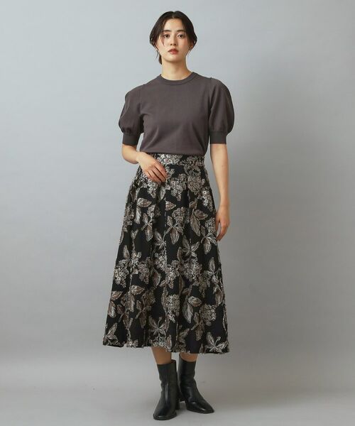 DRESSTERIOR / ドレステリア ロング・マキシ丈スカート | ジャカードフレアスカート | 詳細3