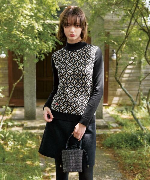 DRESSTERIOR / ドレステリア ミニ・ひざ丈スカート | 【otonaMUSE 11月号掲載/セットアップ可】ブッチャーツイードミニスカート | 詳細2