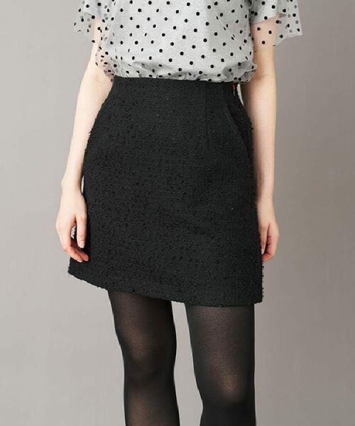 DRESSTERIOR / ドレステリア ミニ・ひざ丈スカート | 【otonaMUSE 11月号掲載/セットアップ可】ブッチャーツイードミニスカート | 詳細4