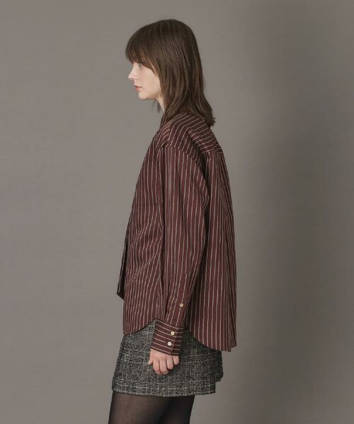 DRESSTERIOR / ドレステリア シャツ・ブラウス | 【洗える/オンオフ/otonaMUSE 11月号掲載】3WAYタイ付きアーカーストライプシャツ | 詳細12