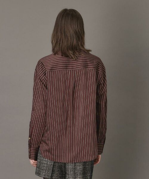 DRESSTERIOR / ドレステリア シャツ・ブラウス | 【洗える/オンオフ/otonaMUSE 11月号掲載】3WAYタイ付きアーカーストライプシャツ | 詳細14