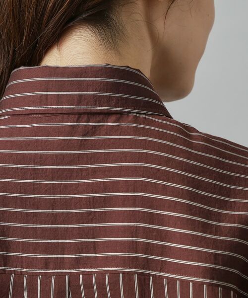 DRESSTERIOR / ドレステリア シャツ・ブラウス | 【洗える/オンオフ/otonaMUSE 11月号掲載】3WAYタイ付きアーカーストライプシャツ | 詳細20