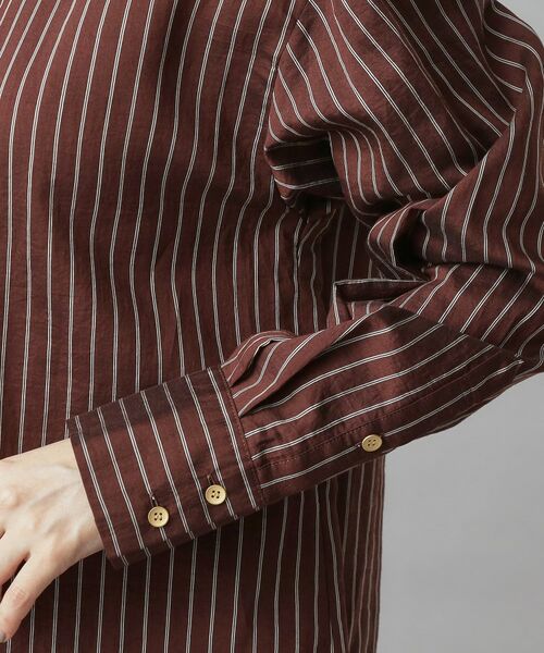 DRESSTERIOR / ドレステリア シャツ・ブラウス | 【洗える/オンオフ/otonaMUSE 11月号掲載】3WAYタイ付きアーカーストライプシャツ | 詳細21