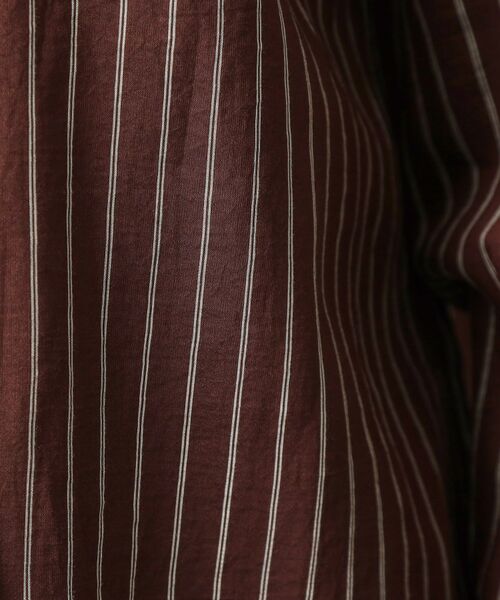 DRESSTERIOR / ドレステリア シャツ・ブラウス | 【洗える/オンオフ/otonaMUSE 11月号掲載】3WAYタイ付きアーカーストライプシャツ | 詳細22