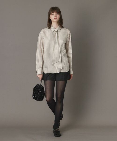DRESSTERIOR / ドレステリア シャツ・ブラウス | 【洗える/オンオフ/otonaMUSE 11月号掲載】3WAYタイ付きアーカーストライプシャツ | 詳細23