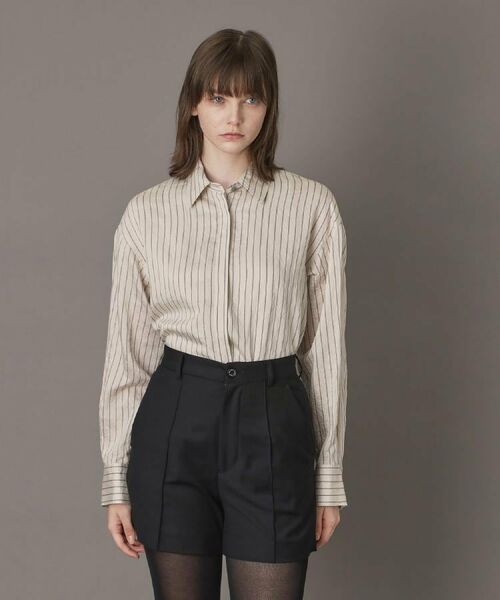 DRESSTERIOR / ドレステリア シャツ・ブラウス | 【洗える/オンオフ/otonaMUSE 11月号掲載】3WAYタイ付きアーカーストライプシャツ | 詳細26