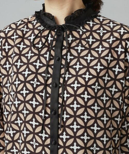 DRESSTERIOR / ドレステリア シャツ・ブラウス | 【モデル美香×DRESSTERIOR】コラボレーション オーバーラップサークルブラウス | 詳細10