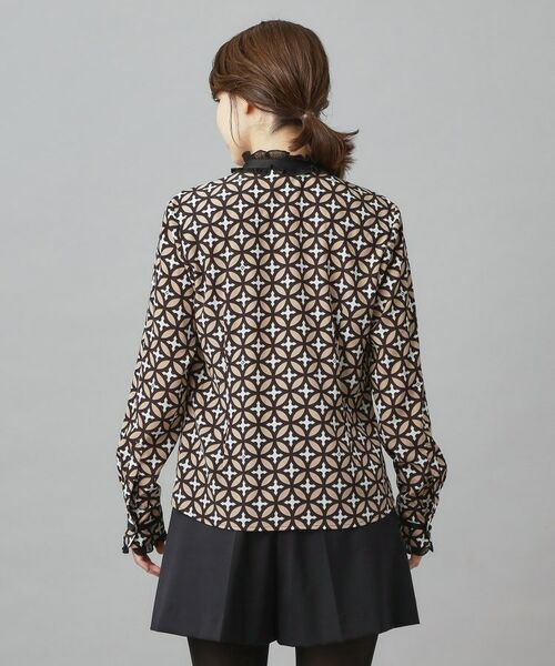 DRESSTERIOR / ドレステリア シャツ・ブラウス | 【モデル美香×DRESSTERIOR】コラボレーション オーバーラップサークルブラウス | 詳細9