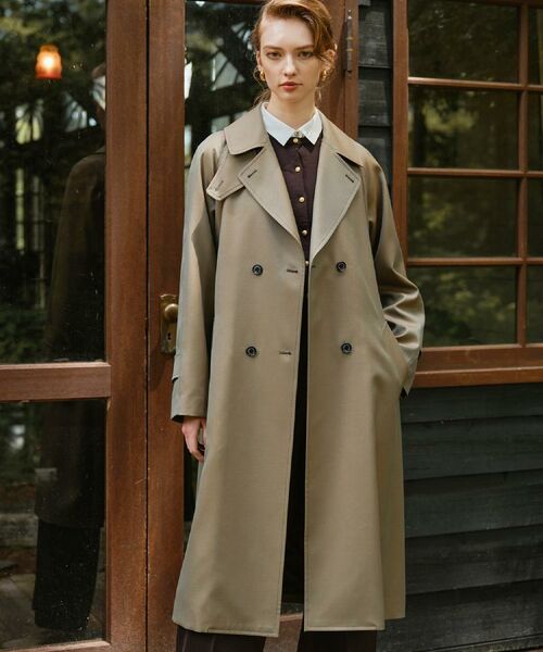 DRESSTERIOR / ドレステリア その他アウター | ウールギャバアルスターコート(オリーブグリーン(026))