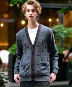 DRESSTERIOR / ドレステリア カーディガン・ボレロ | エンブロイダリー ニットカーディガン