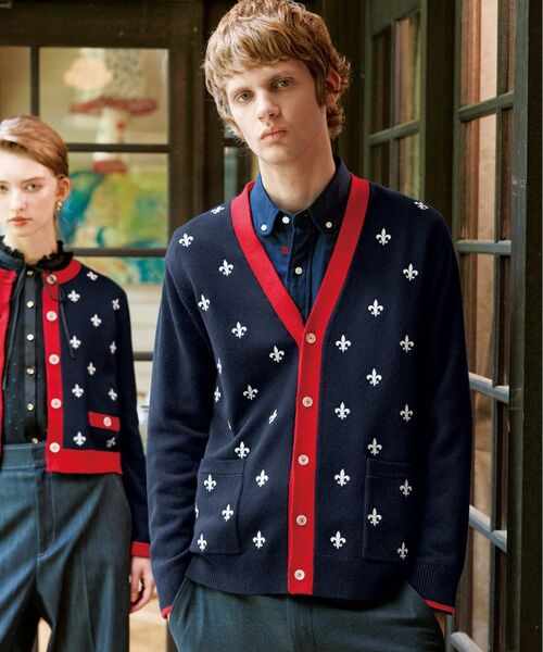 DRESSTERIOR / ドレステリア カーディガン・ボレロ | エンブロイダリー ニットカーディガン | 詳細1