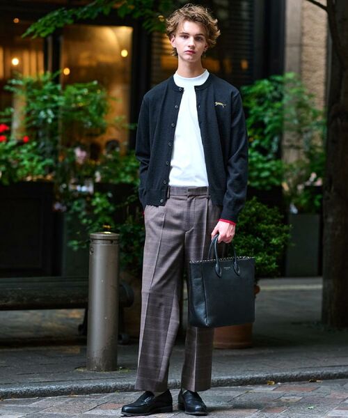 DRESSTERIOR / ドレステリア カーディガン・ボレロ | 【Monomax11月号掲載】タイガーエンブロイダリー ラウンドネックカーディガン | 詳細1