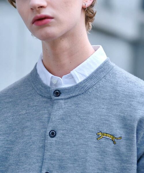 DRESSTERIOR / ドレステリア カーディガン・ボレロ | 【Monomax11月号掲載】タイガーエンブロイダリー ラウンドネックカーディガン | 詳細16