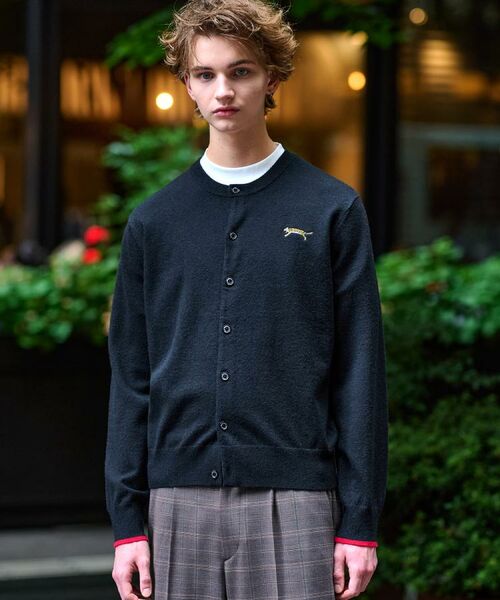 DRESSTERIOR / ドレステリア カーディガン・ボレロ | 【Monomax11月号掲載】タイガーエンブロイダリー ラウンドネックカーディガン | 詳細3