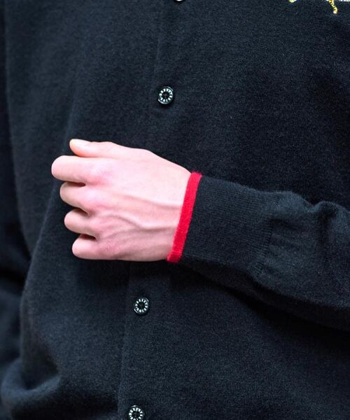 DRESSTERIOR / ドレステリア カーディガン・ボレロ | 【Monomax11月号掲載】タイガーエンブロイダリー ラウンドネックカーディガン | 詳細8