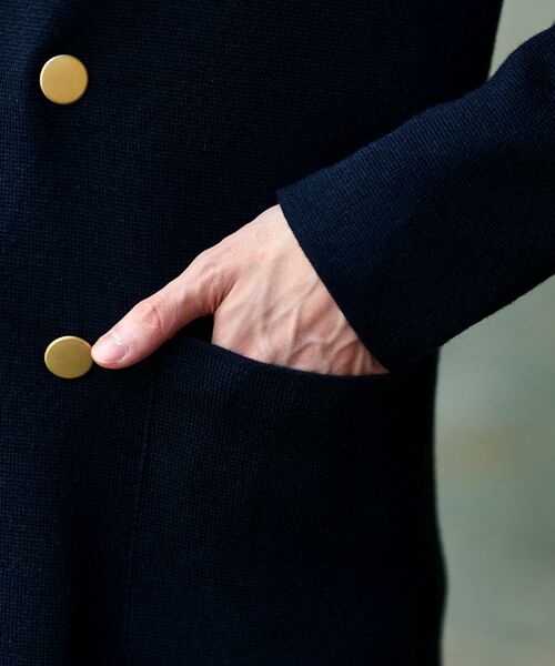 DRESSTERIOR / ドレステリア テーラードジャケット | ダブルブレスト ニットジャケット | 詳細13