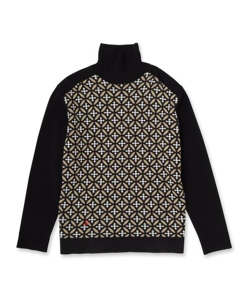 DRESSTERIOR / ドレステリア ニット・セーター | オーバーラップサークルジャカード タートルニット | 詳細11