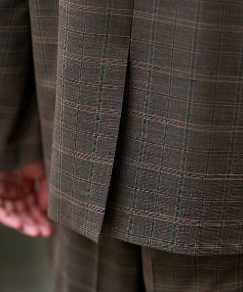 DRESSTERIOR / ドレステリア テーラードジャケット | 【セットアップ可】2WAYストレッチ コンフォータブルチェックジャケット | 詳細14