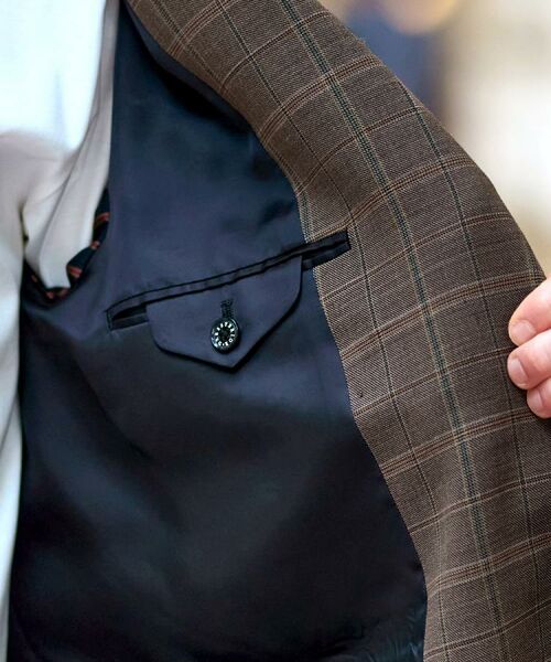 DRESSTERIOR / ドレステリア テーラードジャケット | 【セットアップ可】2WAYストレッチ コンフォータブルチェックジャケット | 詳細15