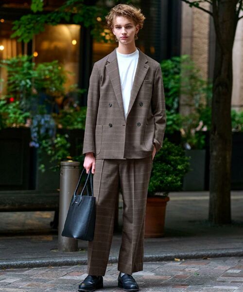 DRESSTERIOR / ドレステリア テーラードジャケット | 【セットアップ可】2WAYストレッチ コンフォータブルチェックジャケット | 詳細4