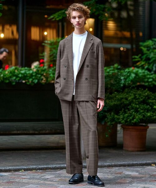 DRESSTERIOR / ドレステリア テーラードジャケット | 【セットアップ可】2WAYストレッチ コンフォータブルチェックジャケット | 詳細5