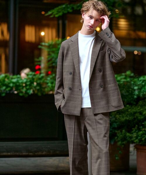 DRESSTERIOR / ドレステリア テーラードジャケット | 【セットアップ可】2WAYストレッチ コンフォータブルチェックジャケット | 詳細6