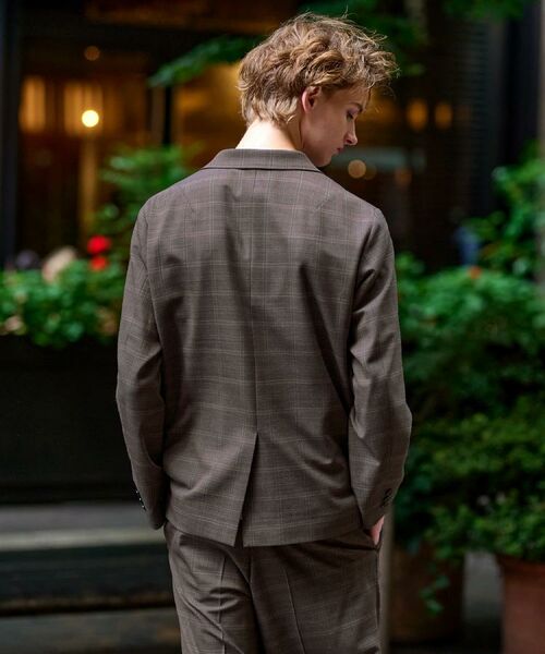 DRESSTERIOR / ドレステリア テーラードジャケット | 【セットアップ可】2WAYストレッチ コンフォータブルチェックジャケット | 詳細9