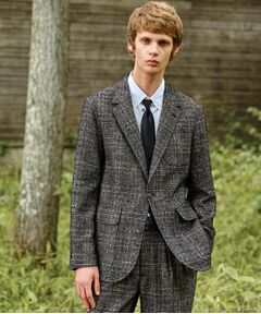 DRESSTERIOR / ドレステリア テーラードジャケット | 【セットアップ可】ループグレンチェック リラックスジャケット