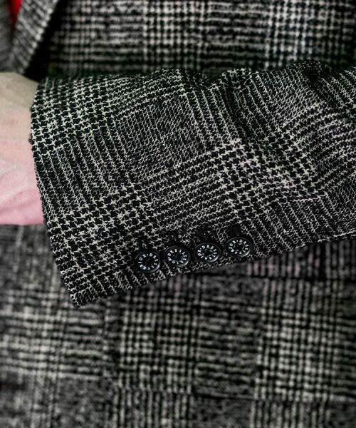 DRESSTERIOR / ドレステリア テーラードジャケット | 【セットアップ可】ループグレンチェック リラックスジャケット | 詳細10