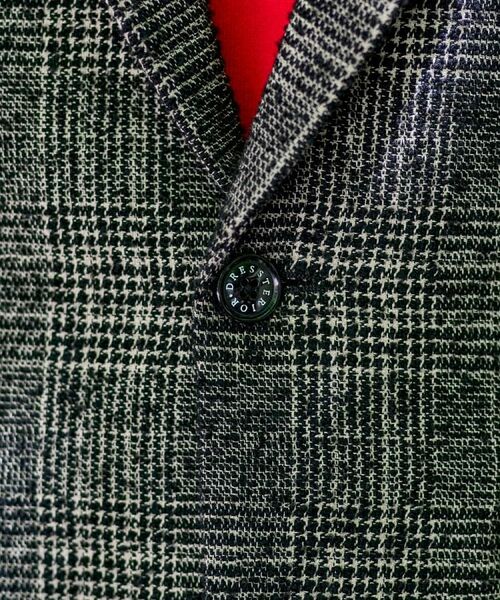 DRESSTERIOR / ドレステリア テーラードジャケット | 【セットアップ可】ループグレンチェック リラックスジャケット | 詳細11