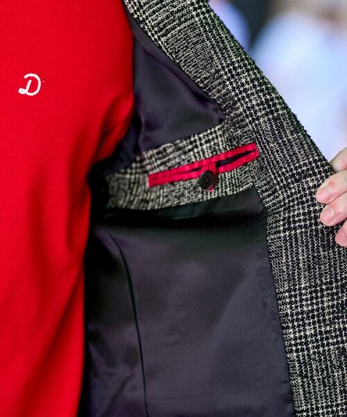 DRESSTERIOR / ドレステリア テーラードジャケット | 【セットアップ可】ループグレンチェック リラックスジャケット | 詳細13