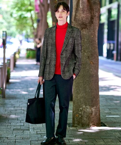 DRESSTERIOR / ドレステリア テーラードジャケット | 【セットアップ可】ループグレンチェック リラックスジャケット | 詳細3