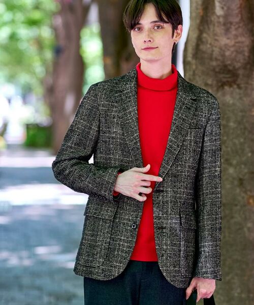 DRESSTERIOR / ドレステリア テーラードジャケット | 【セットアップ可】ループグレンチェック リラックスジャケット | 詳細4