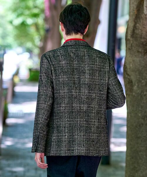 DRESSTERIOR / ドレステリア テーラードジャケット | 【セットアップ可】ループグレンチェック リラックスジャケット | 詳細7