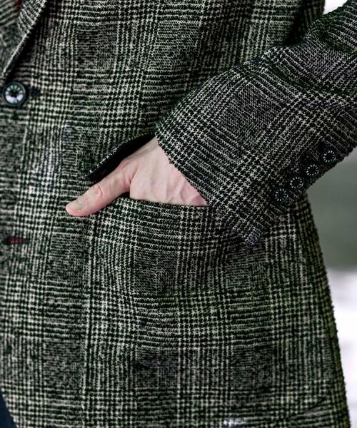 DRESSTERIOR / ドレステリア テーラードジャケット | 【セットアップ可】ループグレンチェック リラックスジャケット | 詳細9