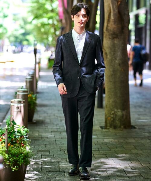 DRESSTERIOR / ドレステリア テーラードジャケット | 【セットアップ可】ストレッチソフトタッチ ジャケット | 詳細1