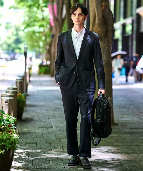 DRESSTERIOR / ドレステリア テーラードジャケット | 【セットアップ可】ストレッチソフトタッチ ジャケット | 詳細2