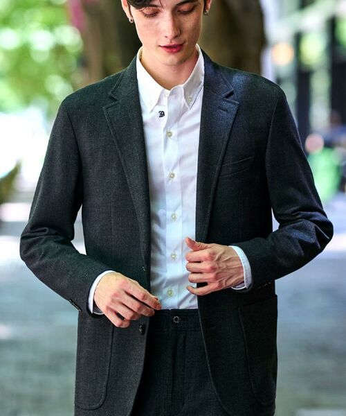 DRESSTERIOR / ドレステリア テーラードジャケット | 【セットアップ可】ストレッチソフトタッチ ジャケット | 詳細4