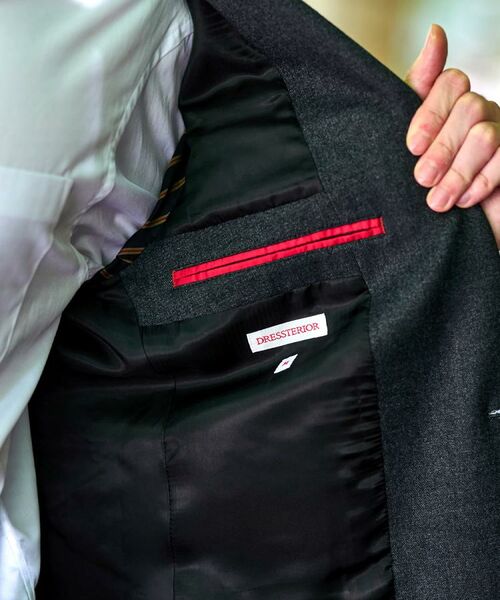 DRESSTERIOR / ドレステリア テーラードジャケット | 【セットアップ可】ストレッチソフトタッチ ジャケット | 詳細9