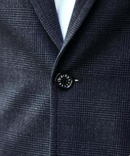 DRESSTERIOR / ドレステリア テーラードジャケット | 【セットアップ可/Momomax11月号掲載】ストレッチソフトタッチ チェックジャケット | 詳細10