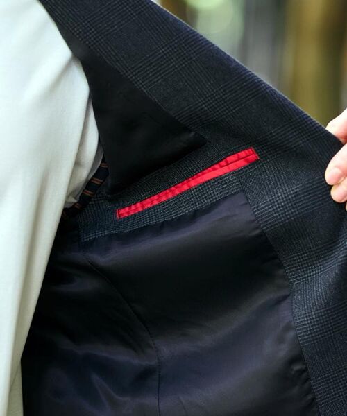 DRESSTERIOR / ドレステリア テーラードジャケット | 【セットアップ可/Momomax11月号掲載】ストレッチソフトタッチ チェックジャケット | 詳細11