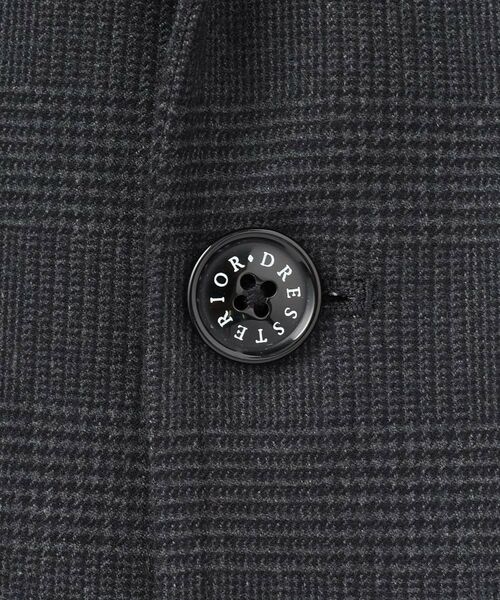 DRESSTERIOR / ドレステリア テーラードジャケット | 【セットアップ可/Momomax11月号掲載】ストレッチソフトタッチ チェックジャケット | 詳細19