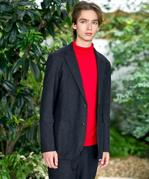 DRESSTERIOR / ドレステリア テーラードジャケット | 【セットアップ可/Momomax11月号掲載】ストレッチソフトタッチ チェックジャケット | 詳細5