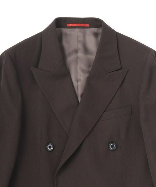 DRESSTERIOR / ドレステリア テーラードジャケット | 【セットアップ可】ブラウンツイル ダブルジャケット | 詳細16