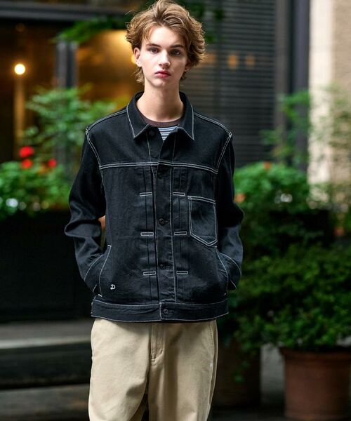 DRESSTERIOR / ドレステリア Gジャン・デニムジャケット | 【セットアップ可】CONEデニム Gジャン | 詳細3