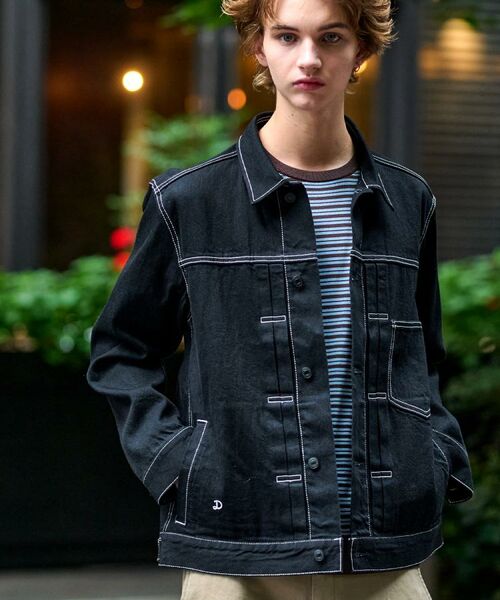 DRESSTERIOR / ドレステリア Gジャン・デニムジャケット | 【セットアップ可】CONEデニム Gジャン | 詳細4