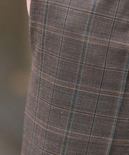 DRESSTERIOR / ドレステリア パンツ | 【セットアップ可】2WAYストレッチ チェック SET UP ワイドパンツ | 詳細12