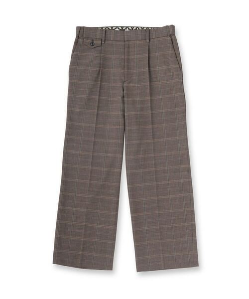 DRESSTERIOR / ドレステリア パンツ | 【セットアップ可】2WAYストレッチ チェック SET UP ワイドパンツ | 詳細13