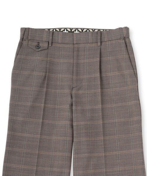 DRESSTERIOR / ドレステリア パンツ | 【セットアップ可】2WAYストレッチ チェック SET UP ワイドパンツ | 詳細15